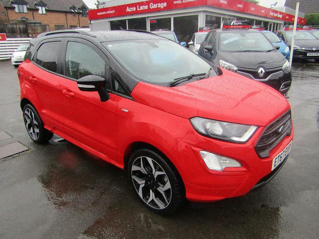Ford Ecosport 1.0T Ecoboost St-line Suv Red #1
