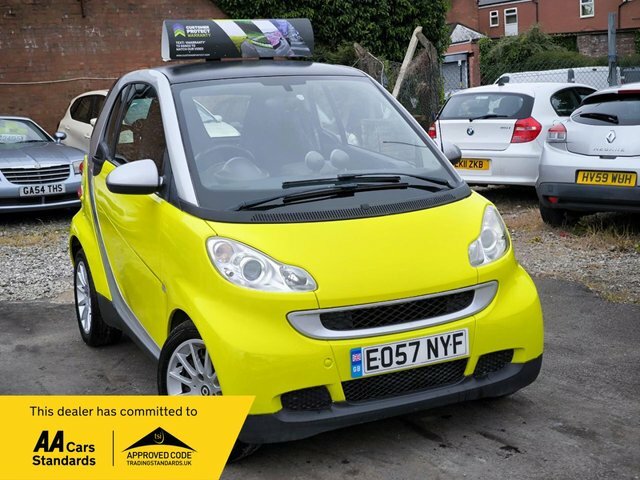 Compare Smart Fortwo 1.0 Passion 70 Bhp EO57NYF Yellow