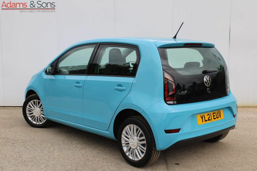 Compare Volkswagen Up Hatchback 1.0 Up Euro 6 Ss 202121 YL21EUV Blue