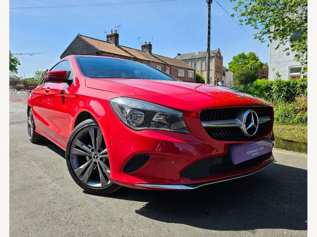 Compare Mercedes-Benz CLA Class 1.6 Cla180 Sport Coupe Euro 6 Ss  Red