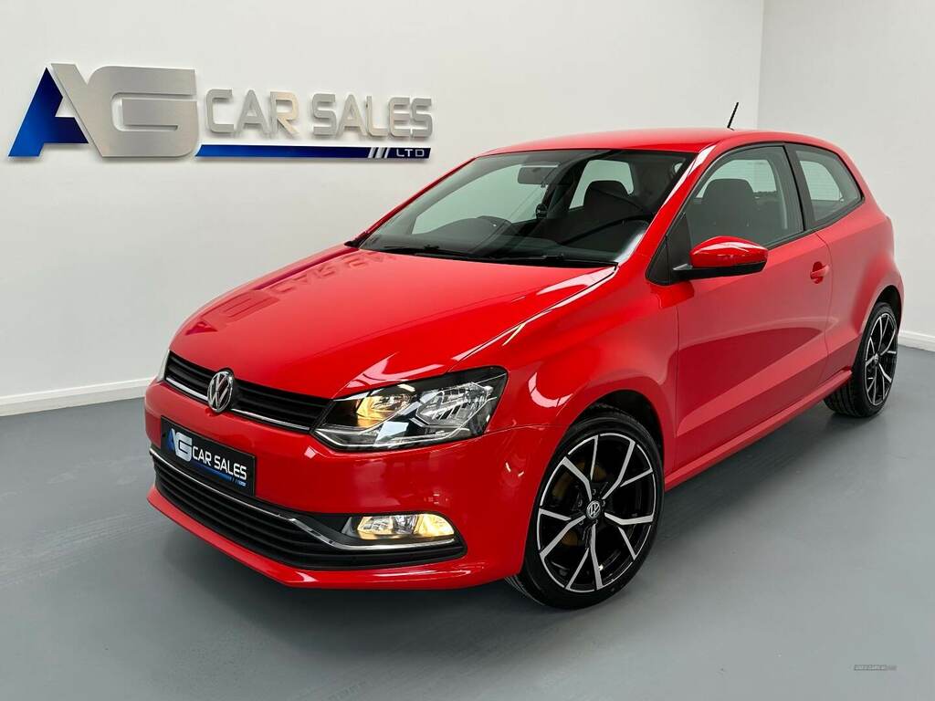 Volkswagen Polo 1.0 Se Red #1