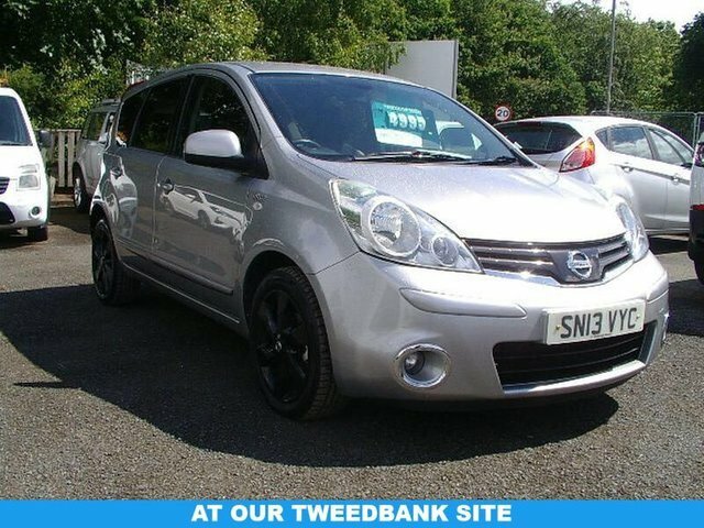 Compare Nissan Note 1.4 N-tec Plus 88 Bhp SN13VYC Silver