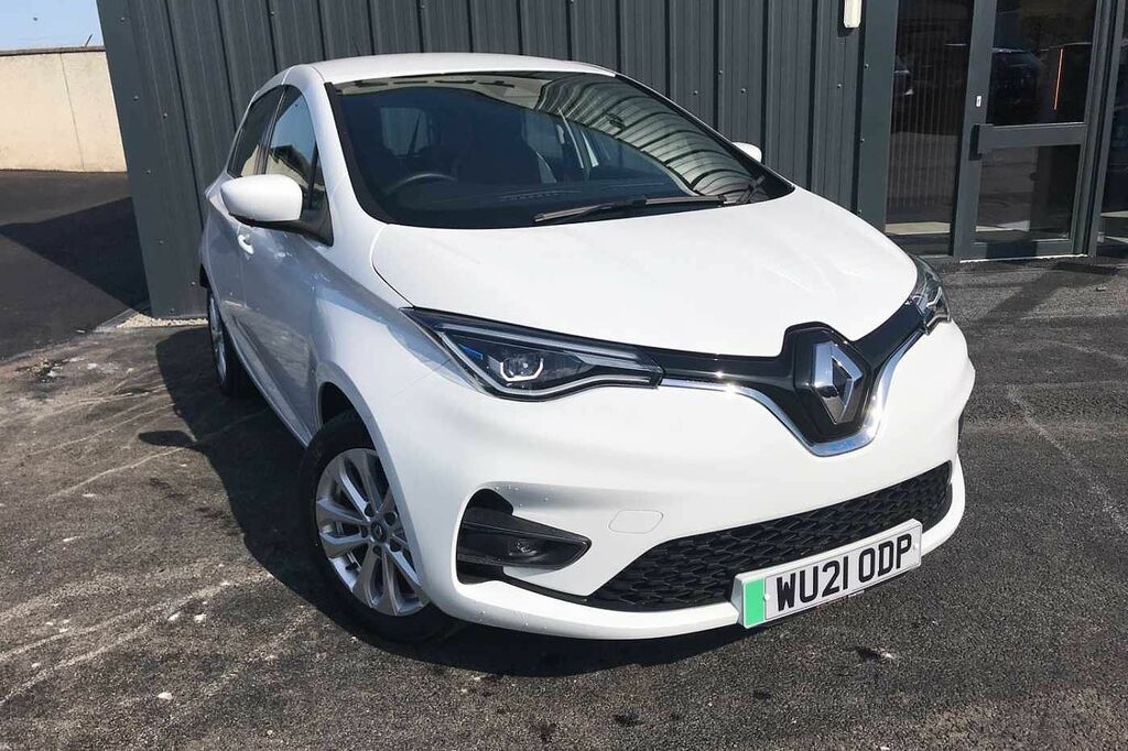 Compare Renault Zoe E 135Ps Iconic R135ze50 WU21ODP White