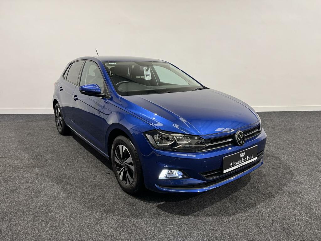 Compare Volkswagen Polo 1.0 Tsi Match Hatchback Euro 6 YP21LNV Blue