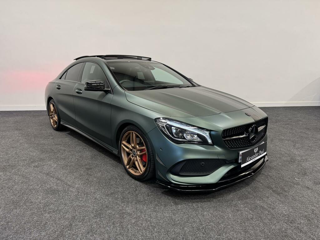 Compare Mercedes-Benz CLA Class 2.1 Cla220d Amg Line Coupe 7G-dct Euro YD67CLO Green