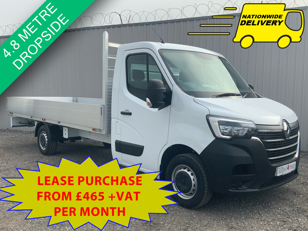 Compare Renault Master 4.8 Metre Alloy Dropside 145 Bhp Euro 6.3 Eng FX24CWF White