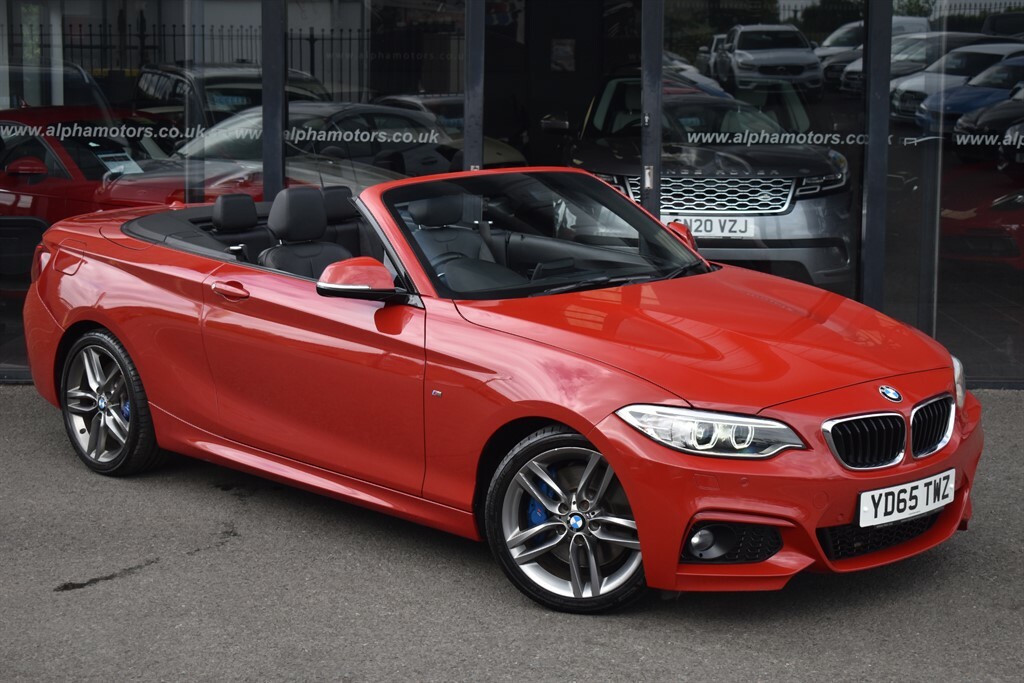 Compare BMW 2 Series 2.0L 2.0 M Sport Convertible Euro YD65TWZ Red