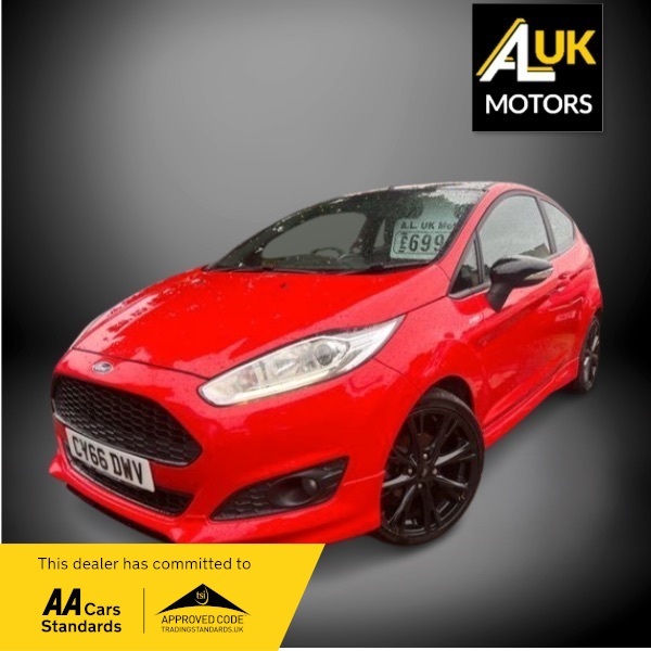 Compare Ford Fiesta St-line Red Edition CY66DWV Red