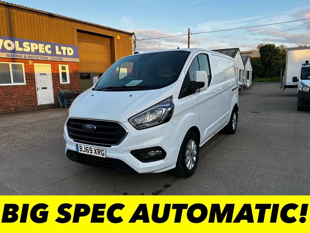 Compare Ford Transit Custom 320 Limited Ecoblue BJ69XRG White