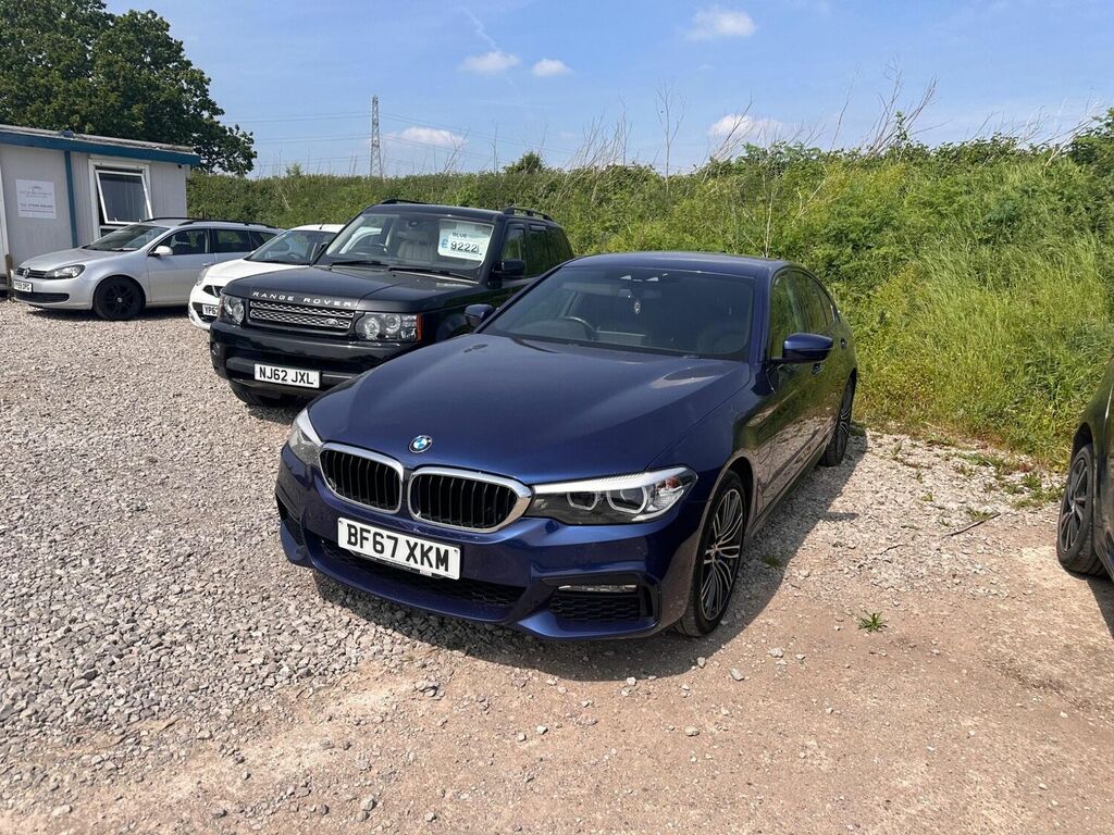 Compare BMW 5 Series Saloon BF67XKM Blue