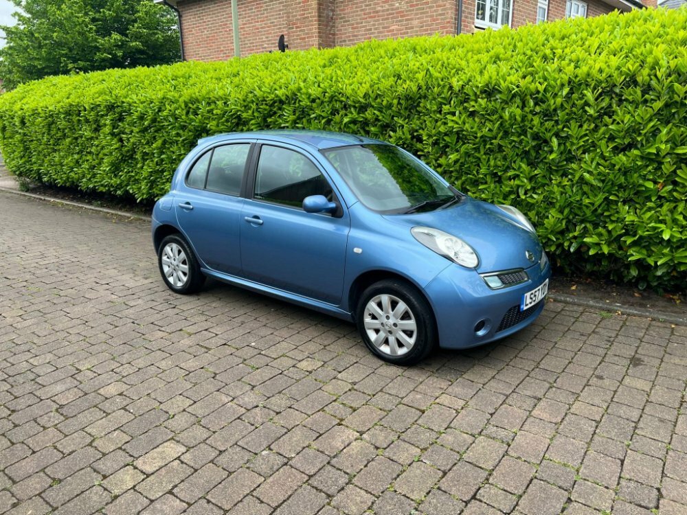 Compare Nissan Micra 1.2 16V Acenta LS57YDY Blue