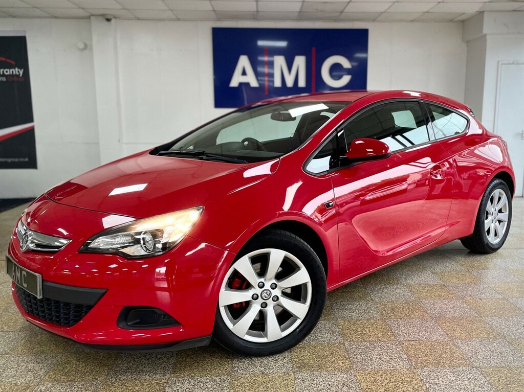 Compare Vauxhall Astra GTC 1.4T Sport Euro 5 Ss FR12FDE Red