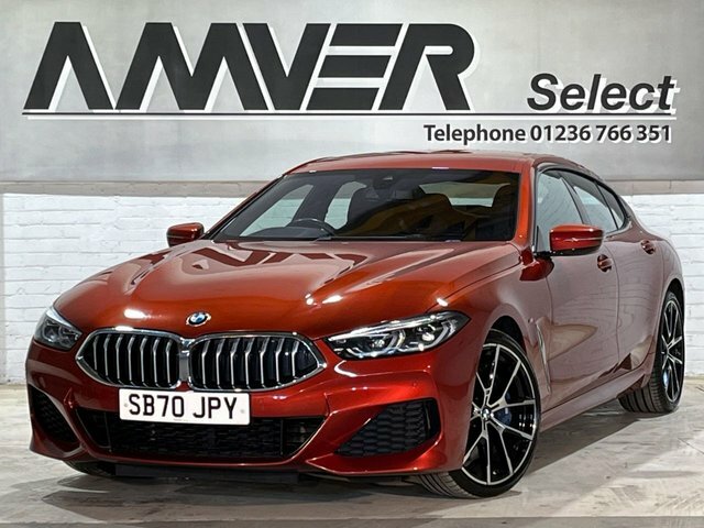 Compare BMW 8 Series 3.0 840I M Sport SB70JPY Orange