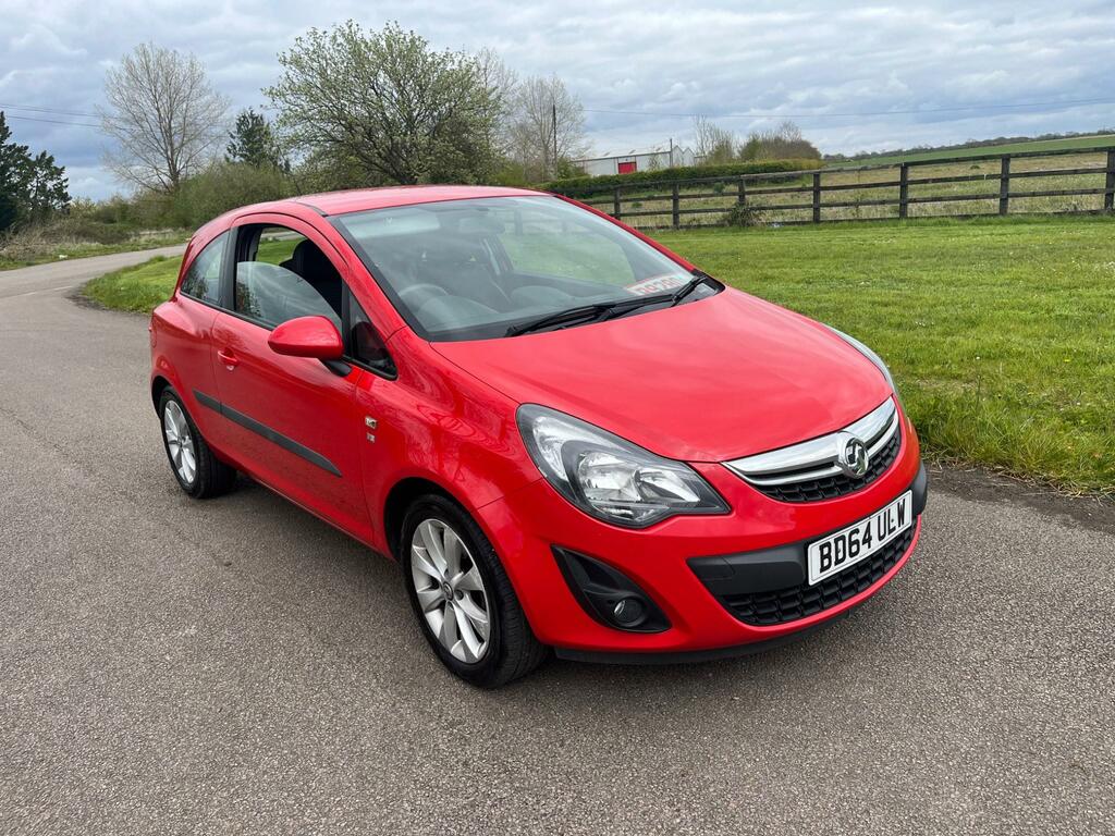 Compare Vauxhall Corsa 2014 64 Reg Hatchback 95,000 Miles 1.4L BD64ULW Red
