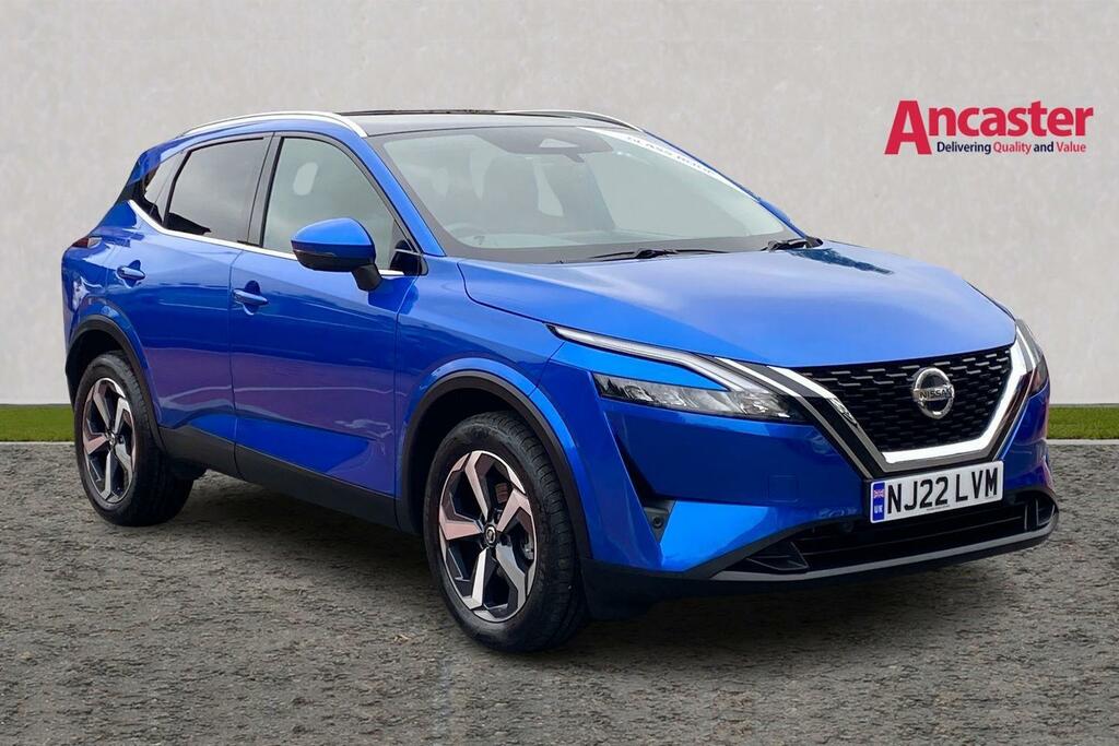 Compare Nissan Qashqai 1.3 Dig-t Mh N-connecta Glass Roof NJ22LVM Blue