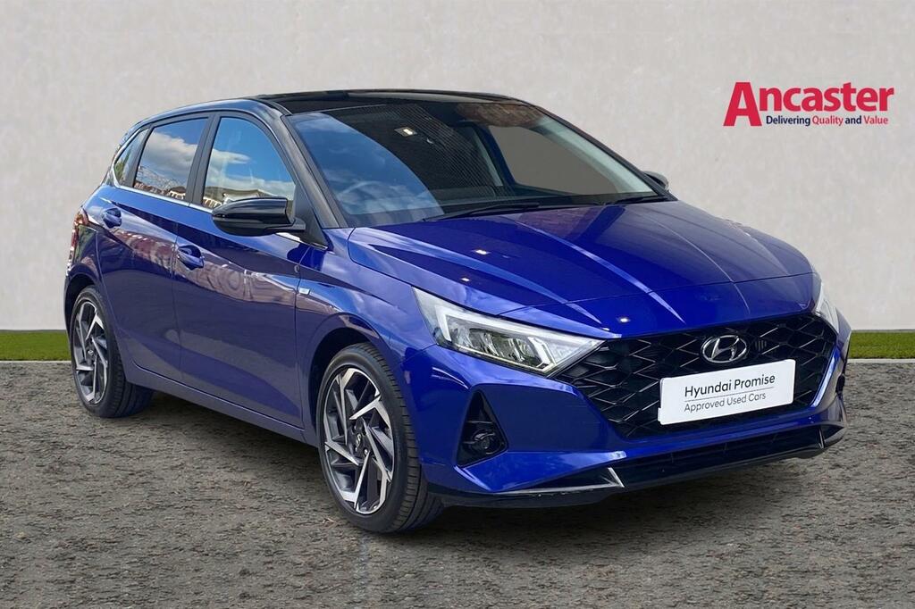 Compare Hyundai I20 1.0T Gdi 48V Mhd Ultimate Dct ET23UED Blue