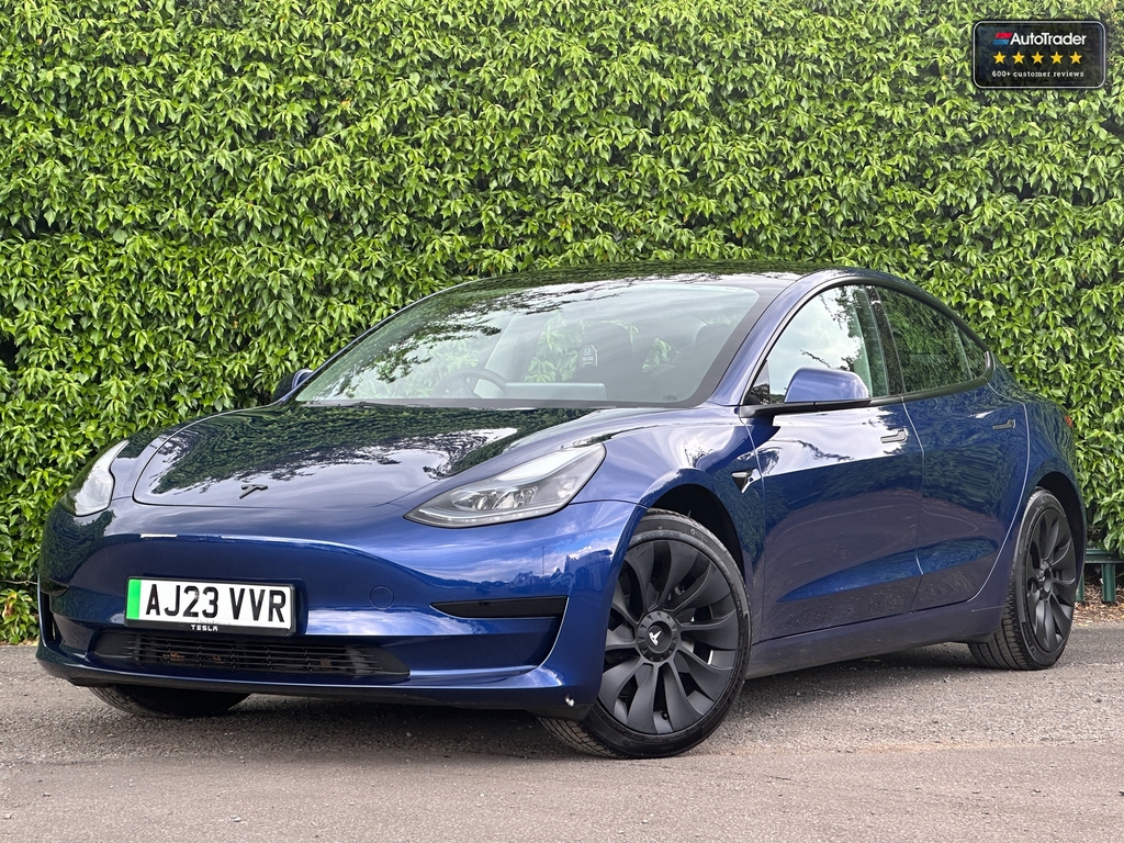 Tesla Model 3 Sold Rwd Motor Blue #1