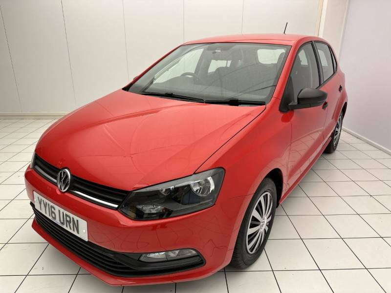 Compare Volkswagen Polo Petrol YY16URN Red