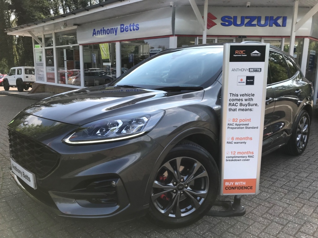 Compare Ford Kuga 1.5 Ecoboost 150 St-line Edition LO71JUX Grey