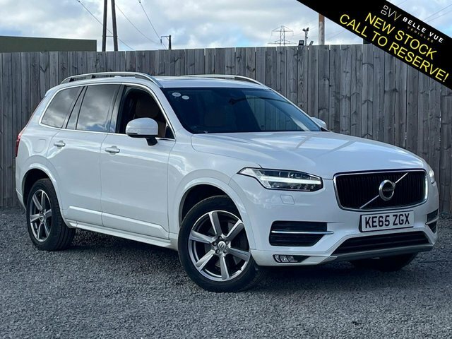 Compare Volvo XC90 2.0 D5 Momentum Awd 222 Bhp - Free Delivery KE65ZGX White