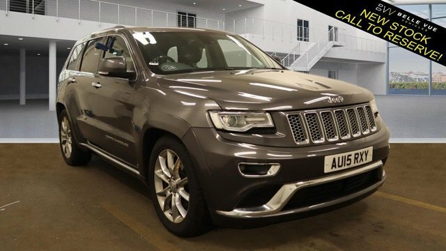 Compare Jeep Grand Cherokee 3.0 V6 Crd Summit 247 Bhp - Free Delivery AU15RXY Grey