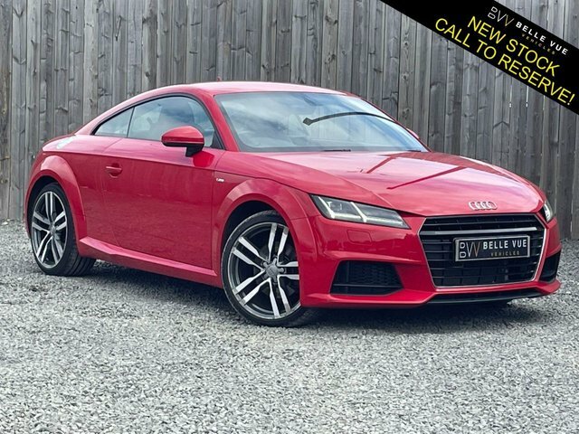 Compare Audi TT 2.0 Tdi Ultra S Line 182 Bhp - Free Delivery SO65NCA Red
