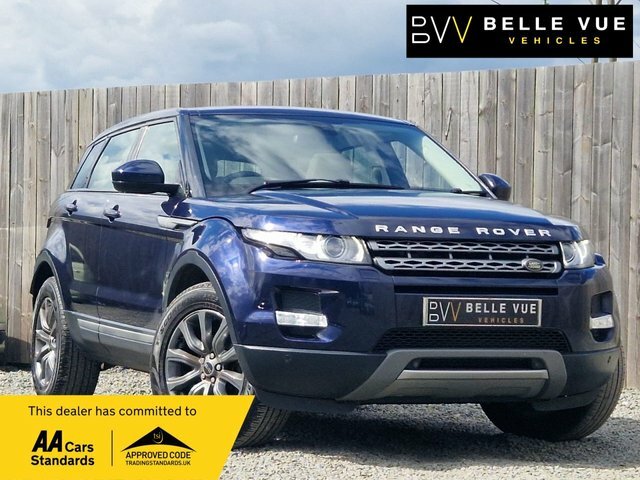 Compare Land Rover Range Rover Evoque Range Rover Evoque Pure Tech Sd4 NA14LPV Blue