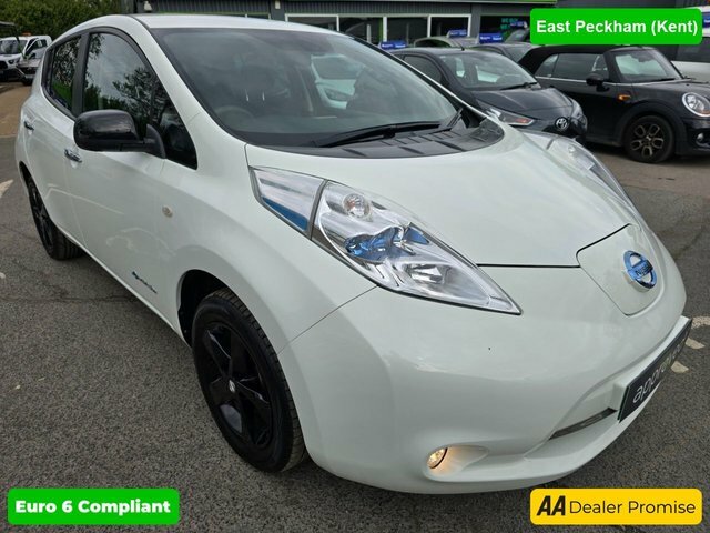 Nissan Leaf Black Edition 109 Bhp In White With 36,537 Mile Black #1