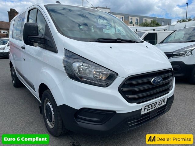 Compare Ford Transit Custom 2.0 300 Leader Dciv Ecoblue 104 Bhp In White With FE69XAK White