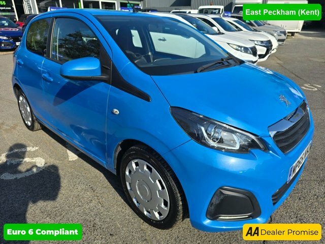 Peugeot 108 1.0 Active 68 Bhp In Blue With 63,494 Miles And Blue #1