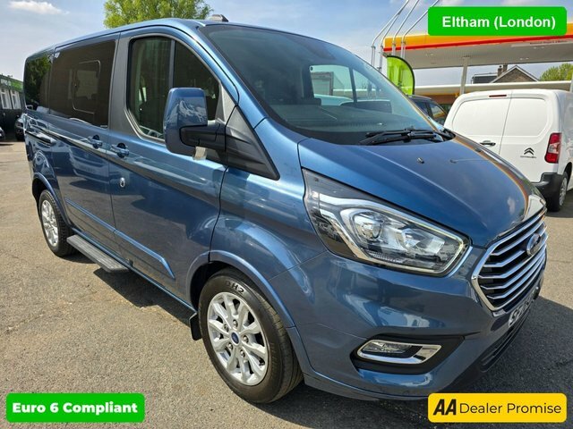 Compare Ford Tourneo Custom 2.0 320 Titanium Ecoblue Independence 130 Bhp In M SF20BAA Blue