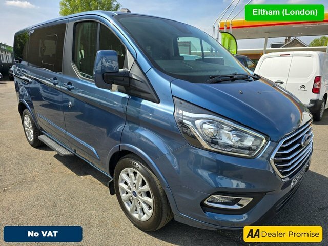 Compare Ford Tourneo Custom 2.0 320 Titanium Ecoblue Independence 130 Bhp In M SF20BAA Blue