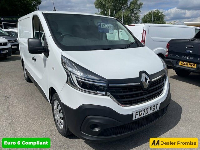 Compare Renault Trafic 2.0 Sl28 Business Energy Dci 144 Bhp In White With FG70PZT White