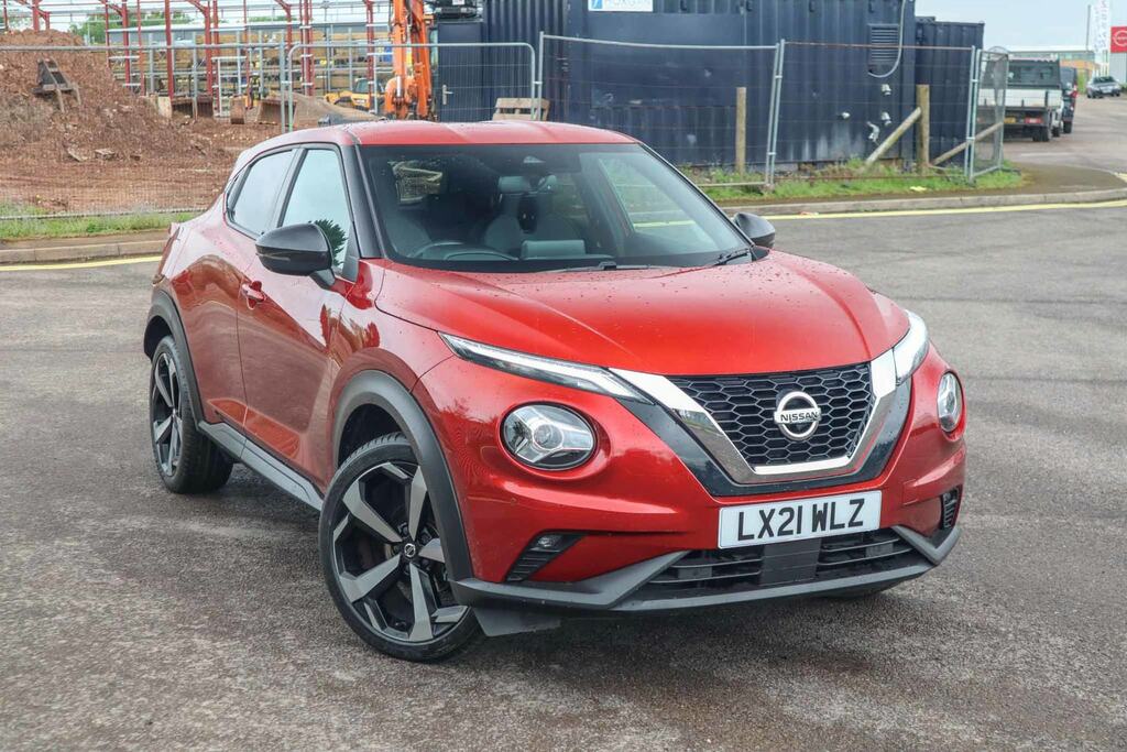 Compare Nissan Juke 1.0 Dig-t 114 Dct Tekna Cwvehiclemarketing LX21WLZ Red