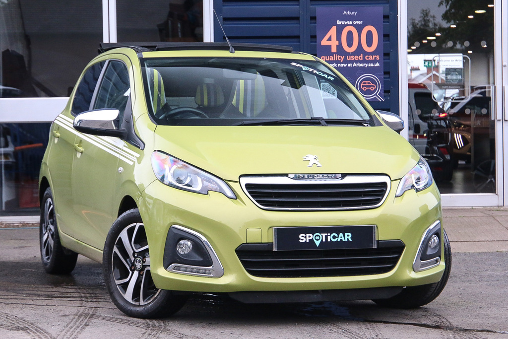 Compare Peugeot 108 Collection Top HY19YCP Green