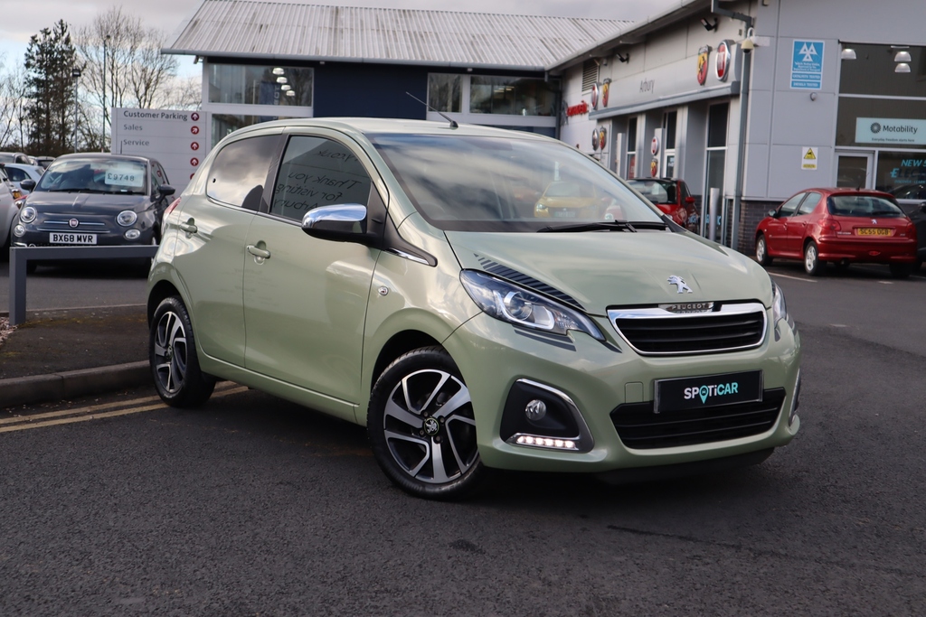 Peugeot 108 1.0 72 Collection Cwvehiclemarketing Green #1