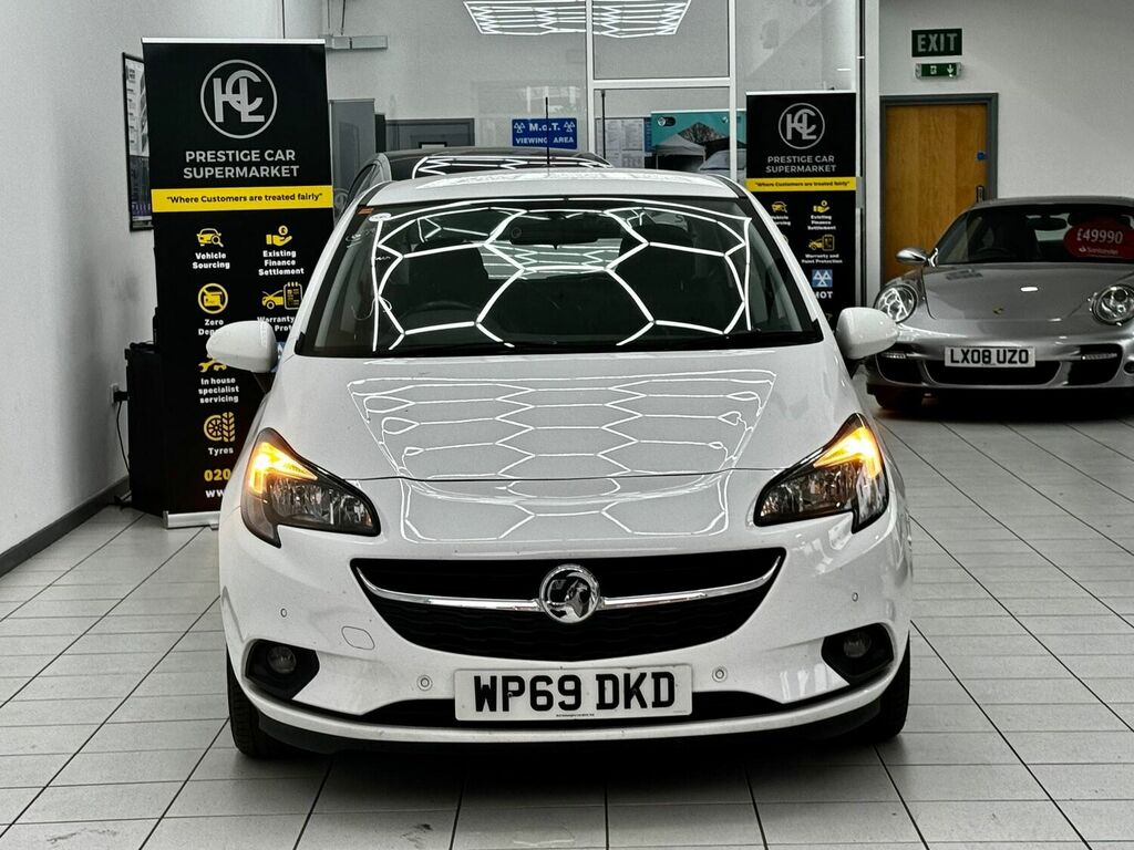 Compare Vauxhall Corsa Hatchback 1.4I Ecotec Design Euro 6 2019 WP69DKD White