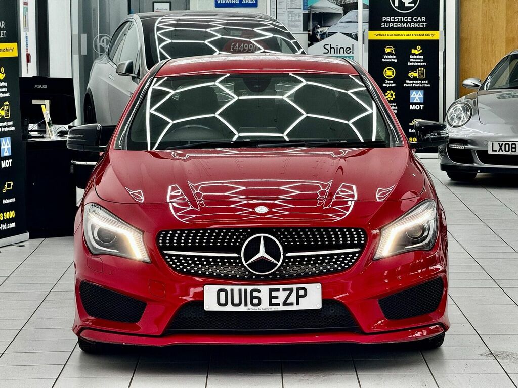 Compare Mercedes-Benz CLA Class Cla 180 Amg Sport OU16EZP Red
