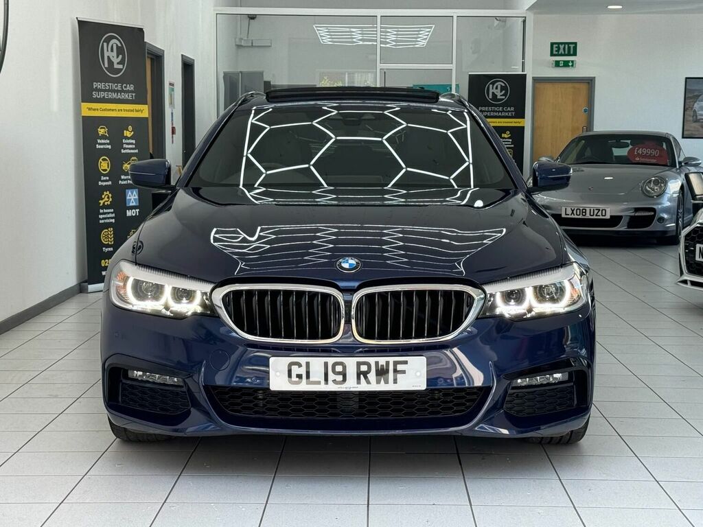 BMW 5 Series Estate 2.0 520I Gpf M Sport Touring Euro 6 S Blue #1