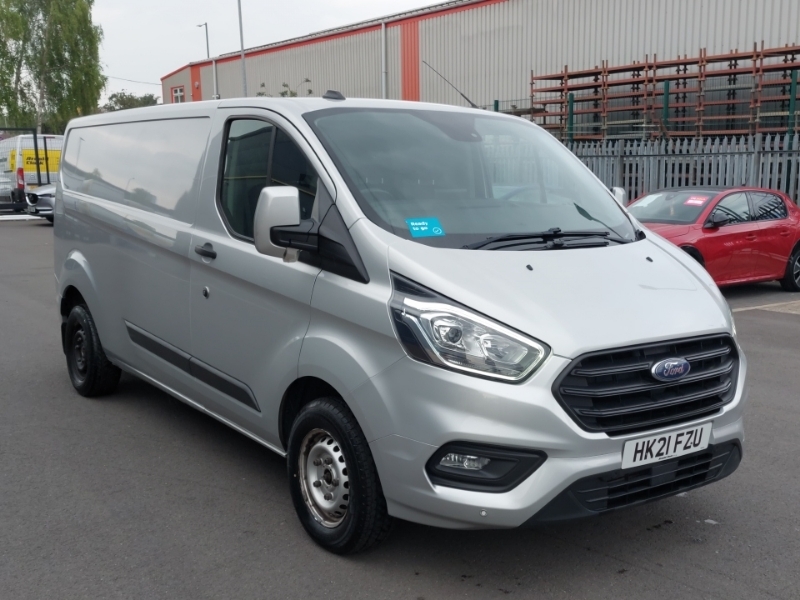 Compare Ford Transit Custom 2.0 Ecoblue 130Ps Low Roof Trend Van HK21FZU Silver