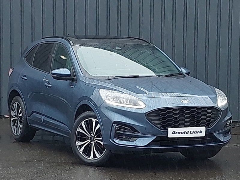 Compare Ford Kuga 2.5 Phev Black Package Edition Cvt SD23YMF Blue