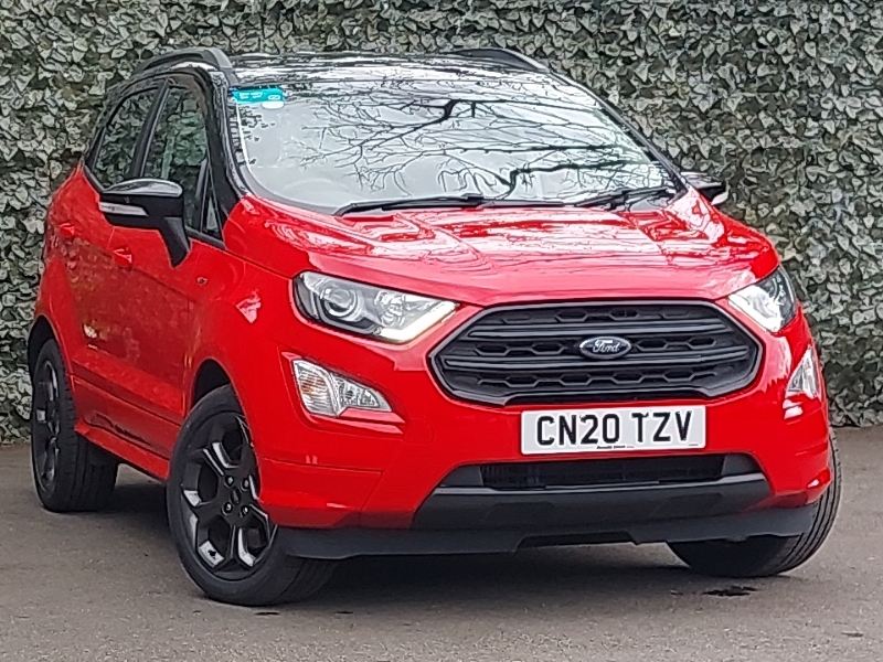 Compare Ford Ecosport 1.0 Ecoboost 125 St-line CN20TZV Red