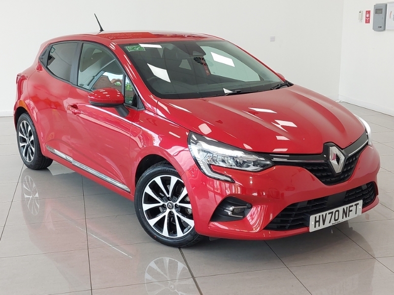 Compare Renault Clio 1.5 Dci 85 Iconic HV70NFT Red