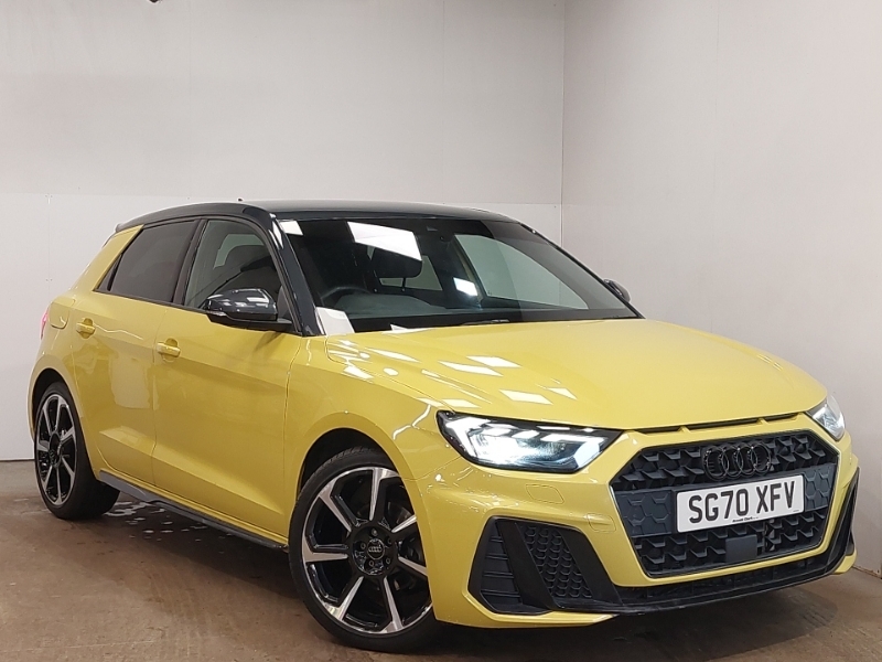 Compare Audi A1 30 Tfsi S Line S Tronic SG70XFV Yellow