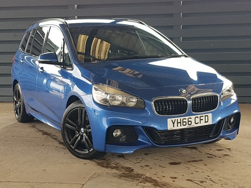 Compare BMW 2 Series 220D Xdrive M Sport Step YH66CFD Blue