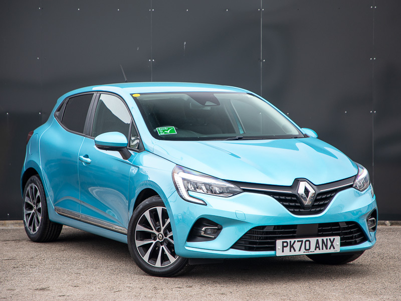 Compare Renault Clio 1.0 Tce 100 Iconic PK70ANX Blue
