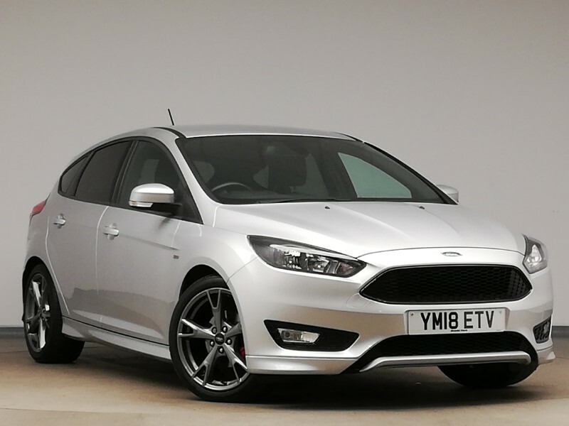 Compare Ford Focus 1.0 Ecoboost 140 St-line X YM18ETV Silver