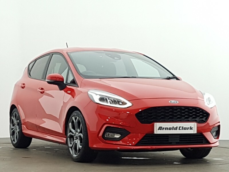 Compare Ford Fiesta 1.0 Ecoboost 95 St-line Edition MJ20GOC Red