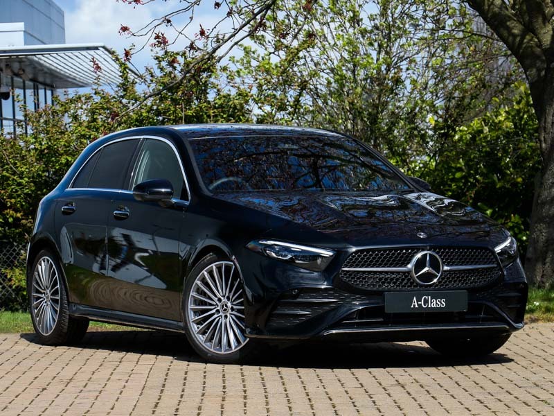Compare Mercedes-Benz A Class A200 Amg Line Premium Plus  Black