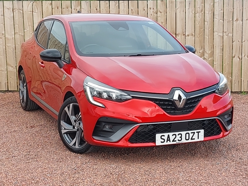 Compare Renault Clio 1.0 Tce 90 Rs Line SA23OZT Red